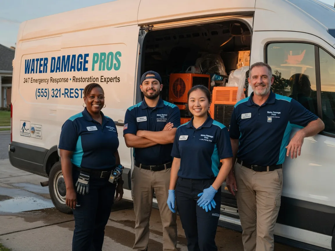 Water Damage Restoration company in Danbury, TX